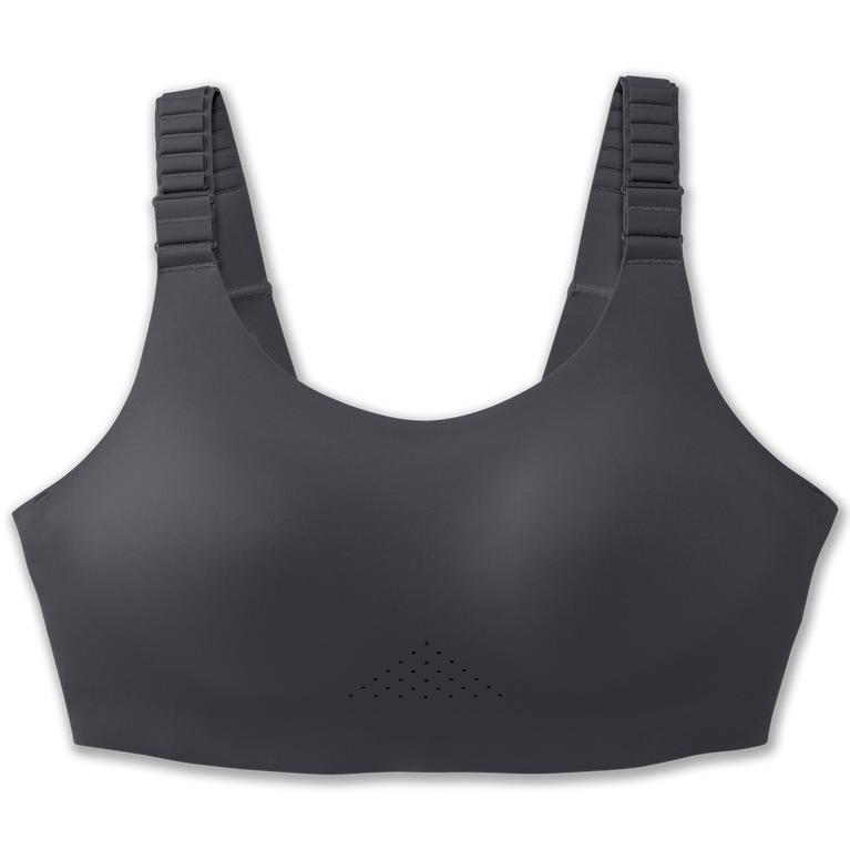 Brooks Womens Dare Scoopback 2.0 Sports Running Bra - Asphalt/DarkGey (120589-JOI)